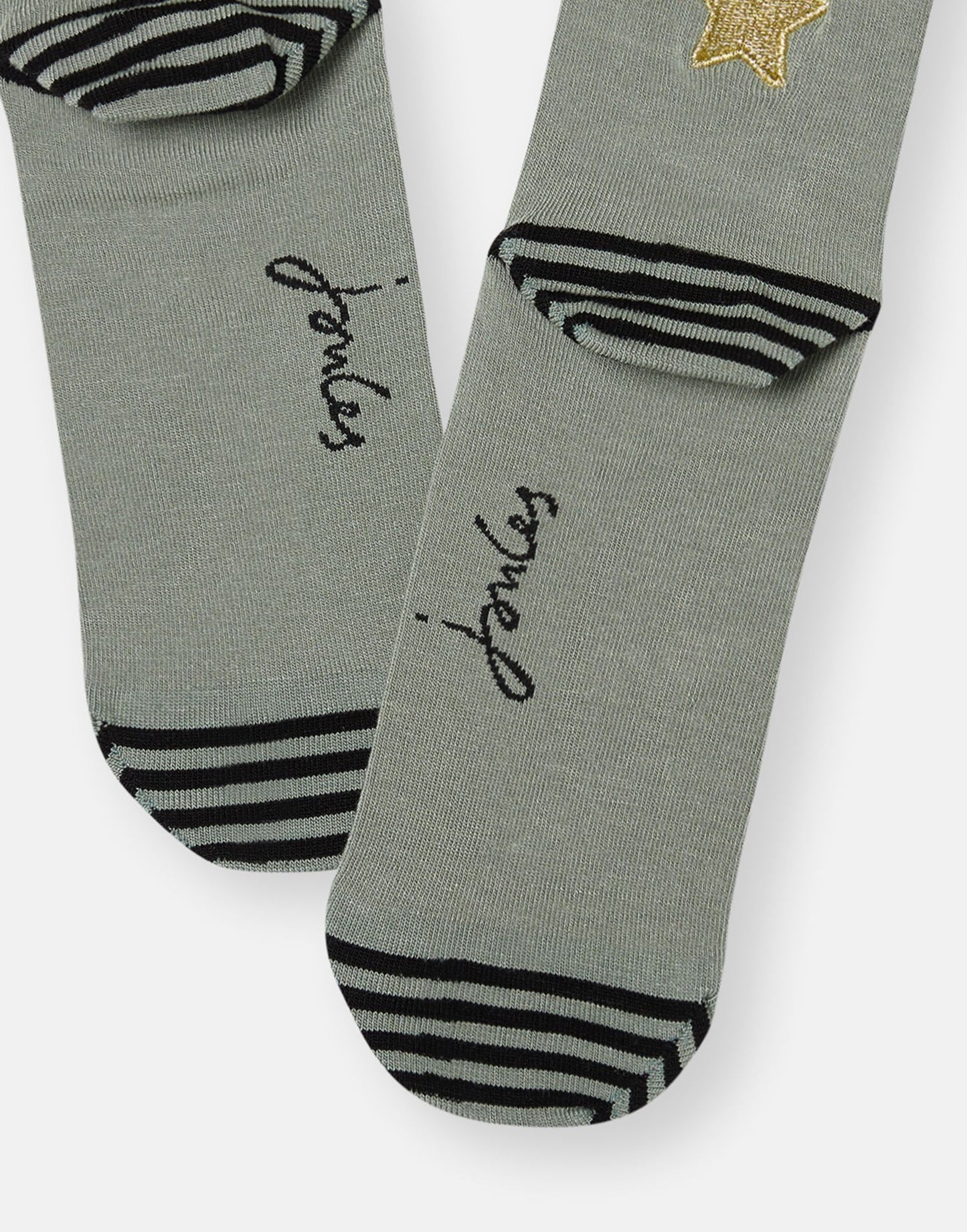 Joules Brill Bamboo Embroidered Socks SS21