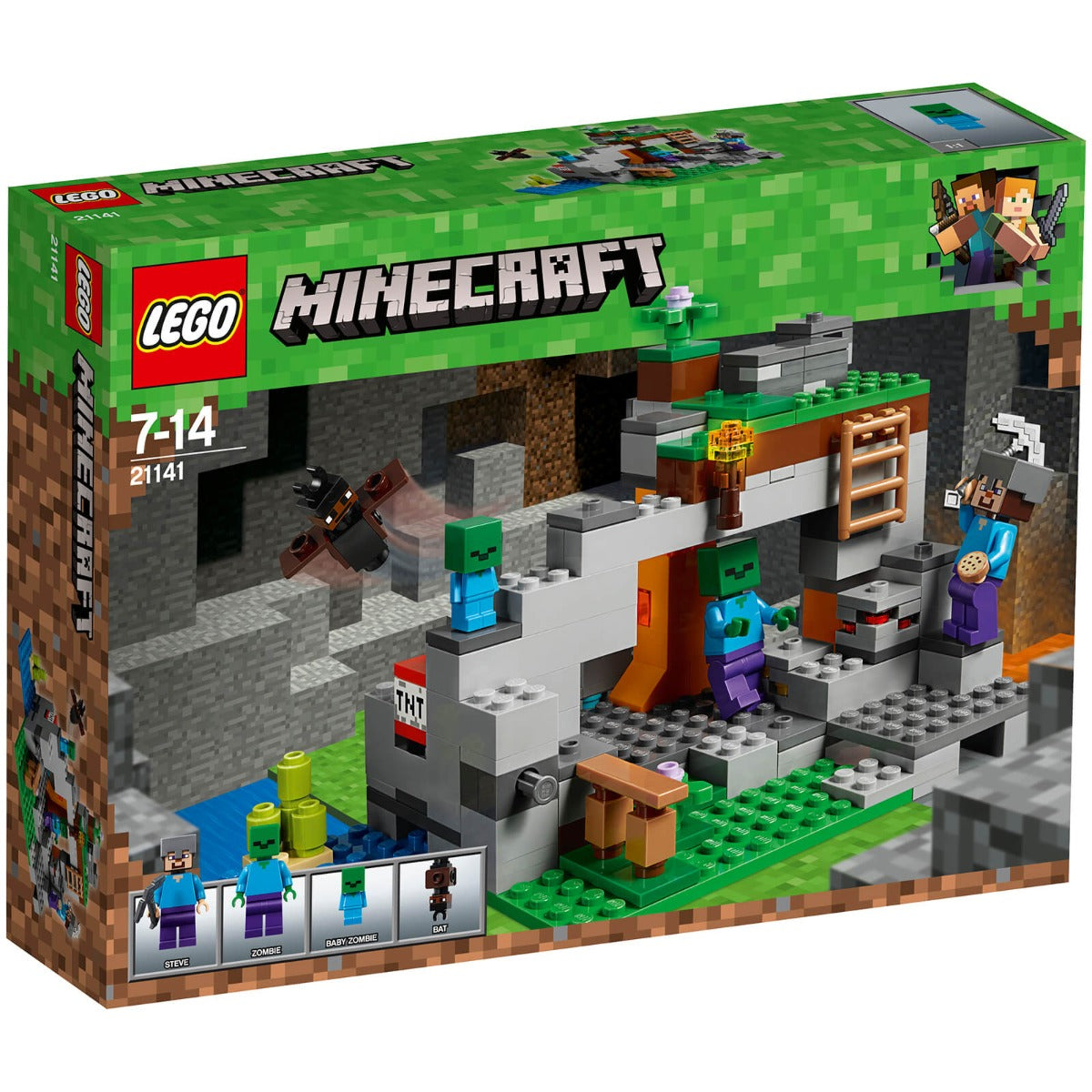 Lego Minecraft The Zombie Cave 21141