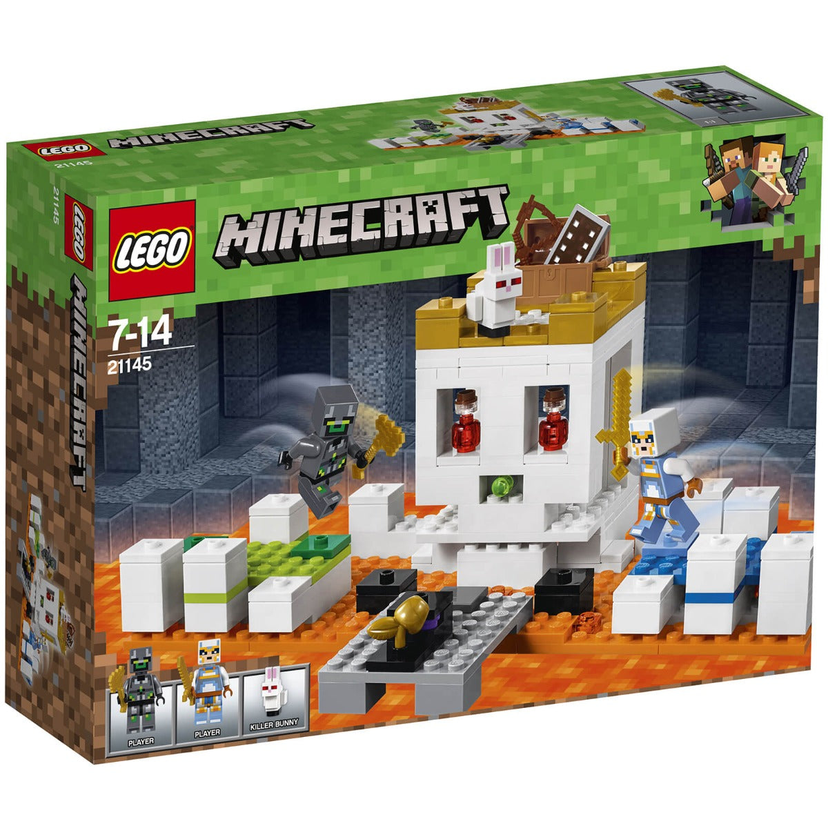 Lego Minecraft The Skull Arena 21145
