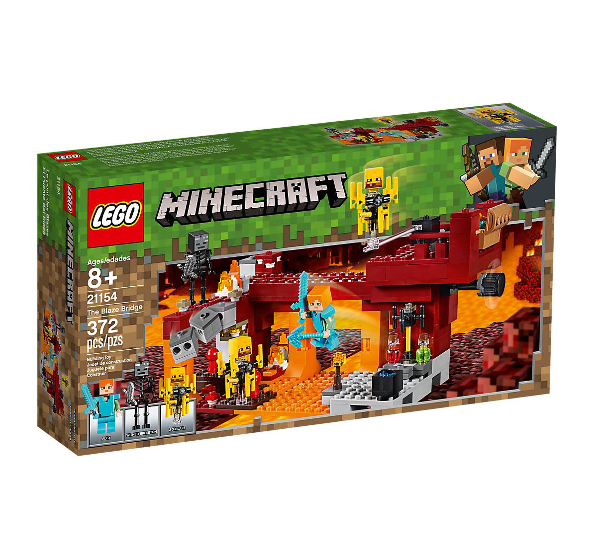 Lego Minecraft The Blaze Bridge 21154