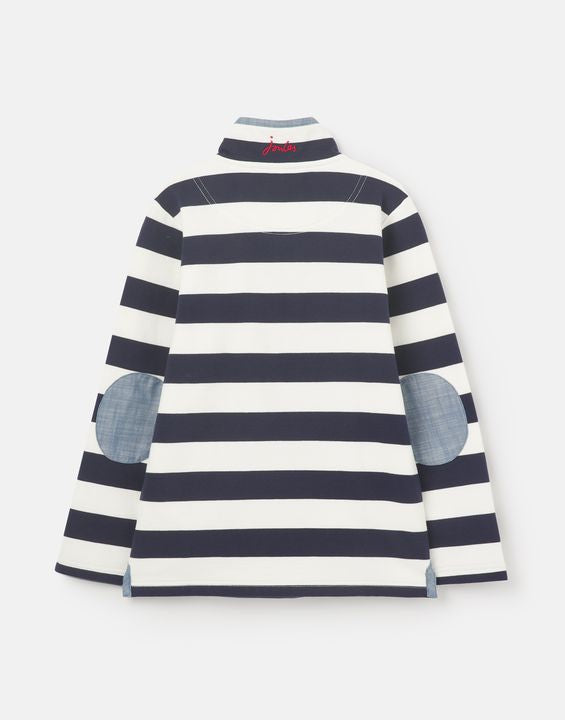 Joules Captain Stripe Half-Zip Sweatshirt