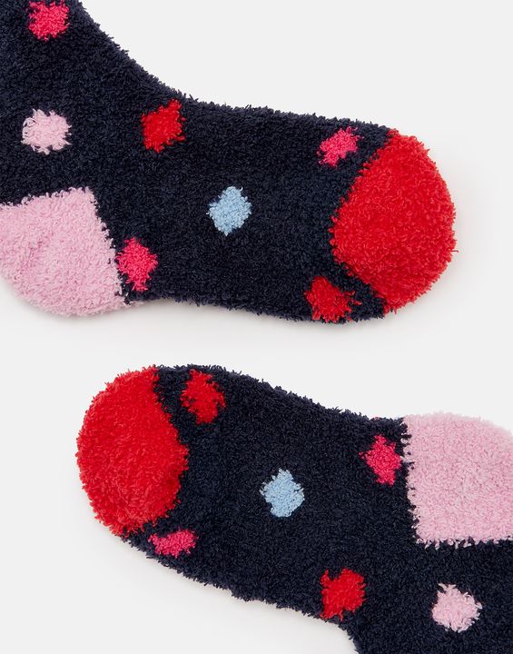 Joules Girls Fluffy Socks