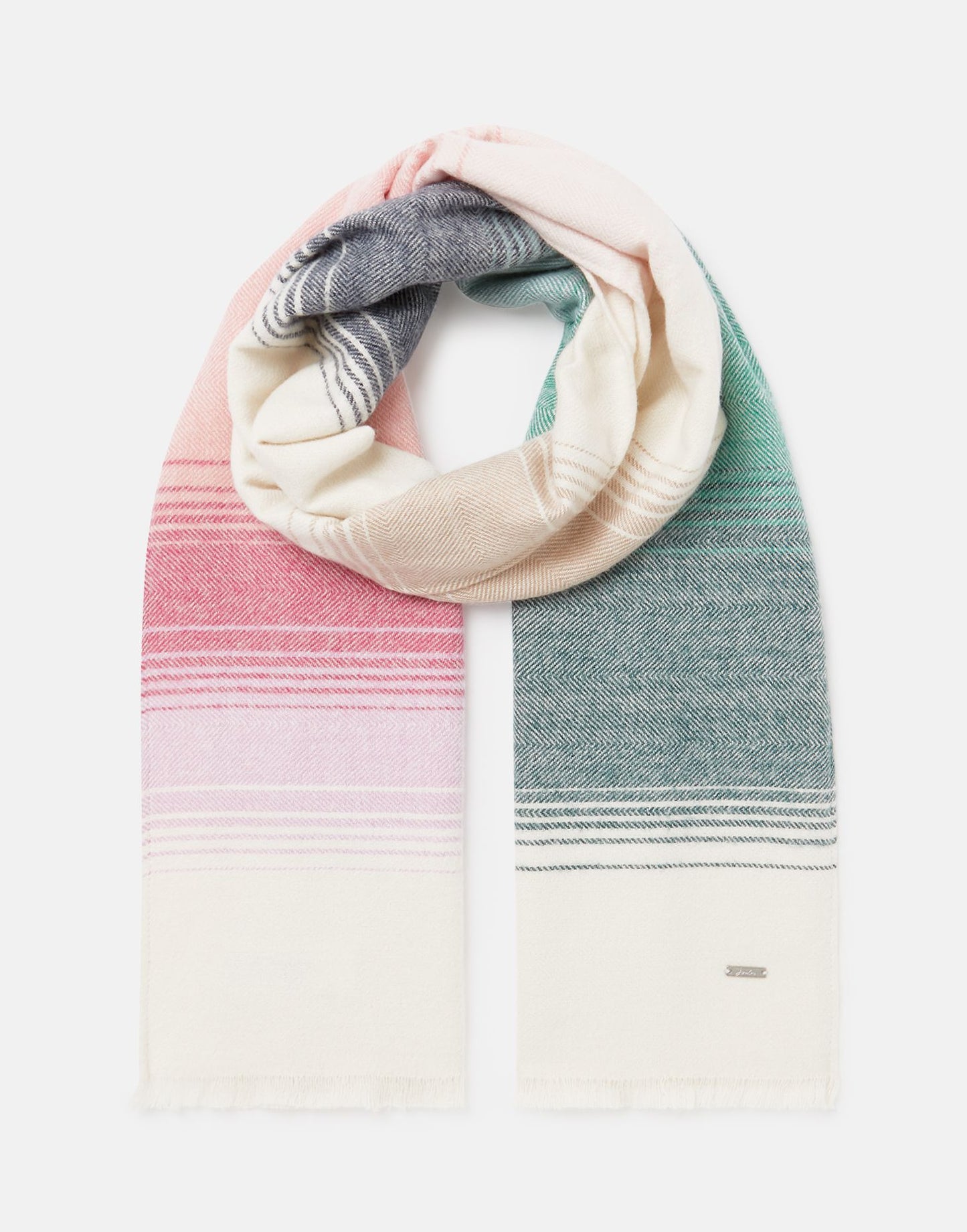 Joules Bridey Checked Warm Scarf