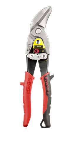 Stanley MaxSteel Offset Right Curve Aviation Snips
