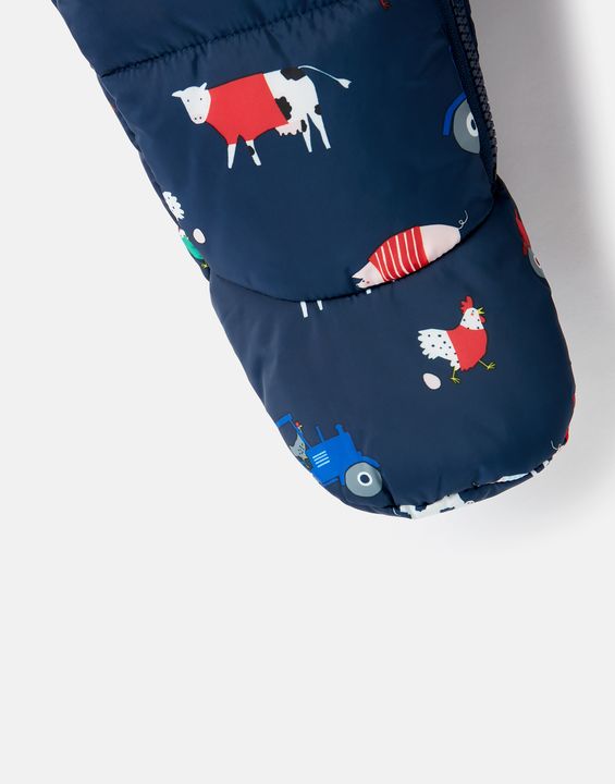 Joules Baby Boys Snuggle Padded Pramsuit