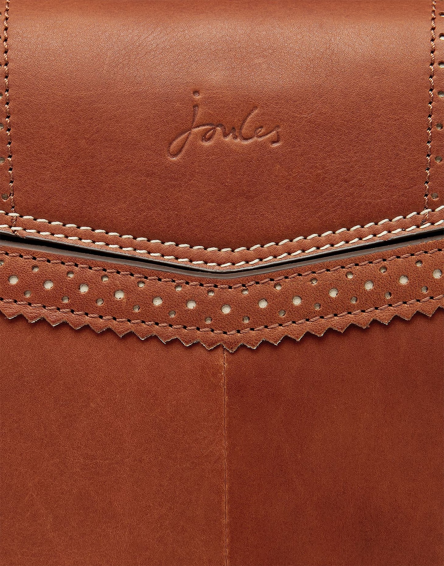 Joules Faybridge Leather Cross Body Bag