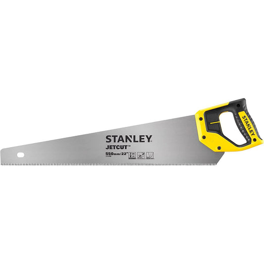 Stanley Jet Cut Heavy-Duty Hand Saw 550mm (22in) 7 TPI
