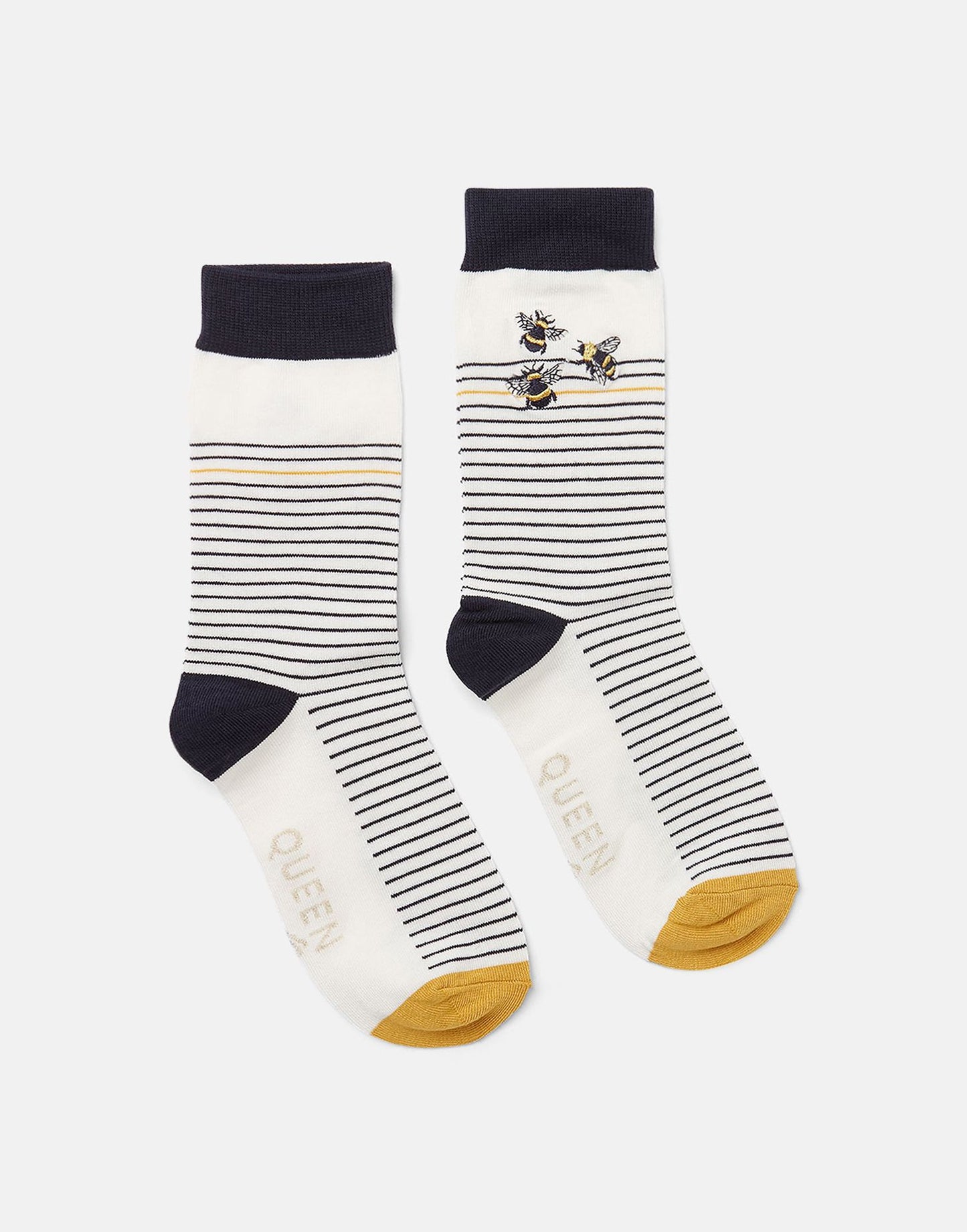 Joules Brill Bamboo Embroidered Socks