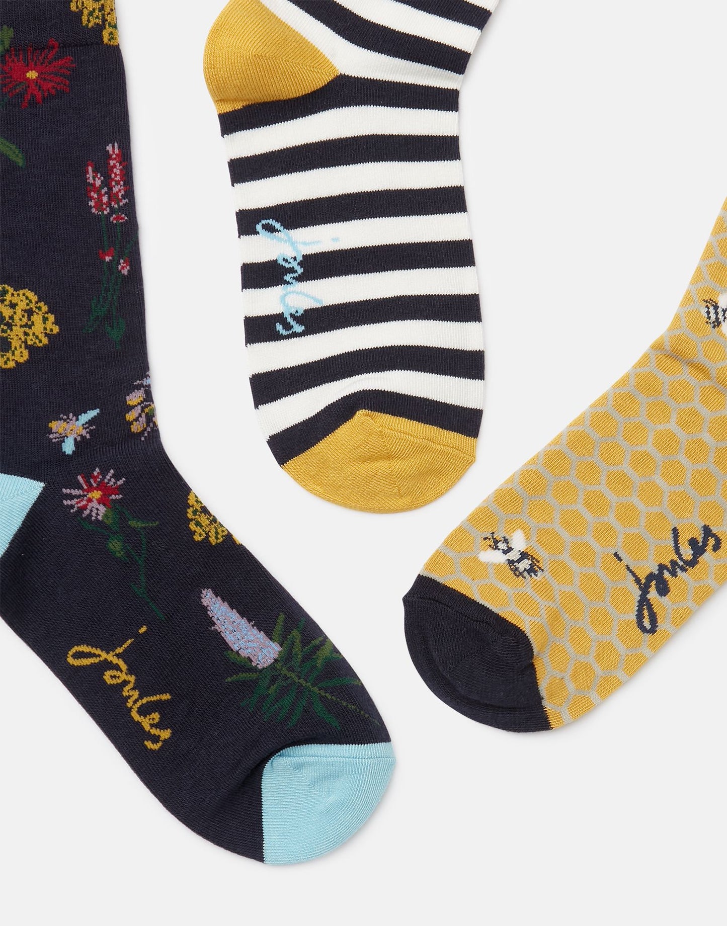 Joules Brill Bamboo Socks 3-Pack