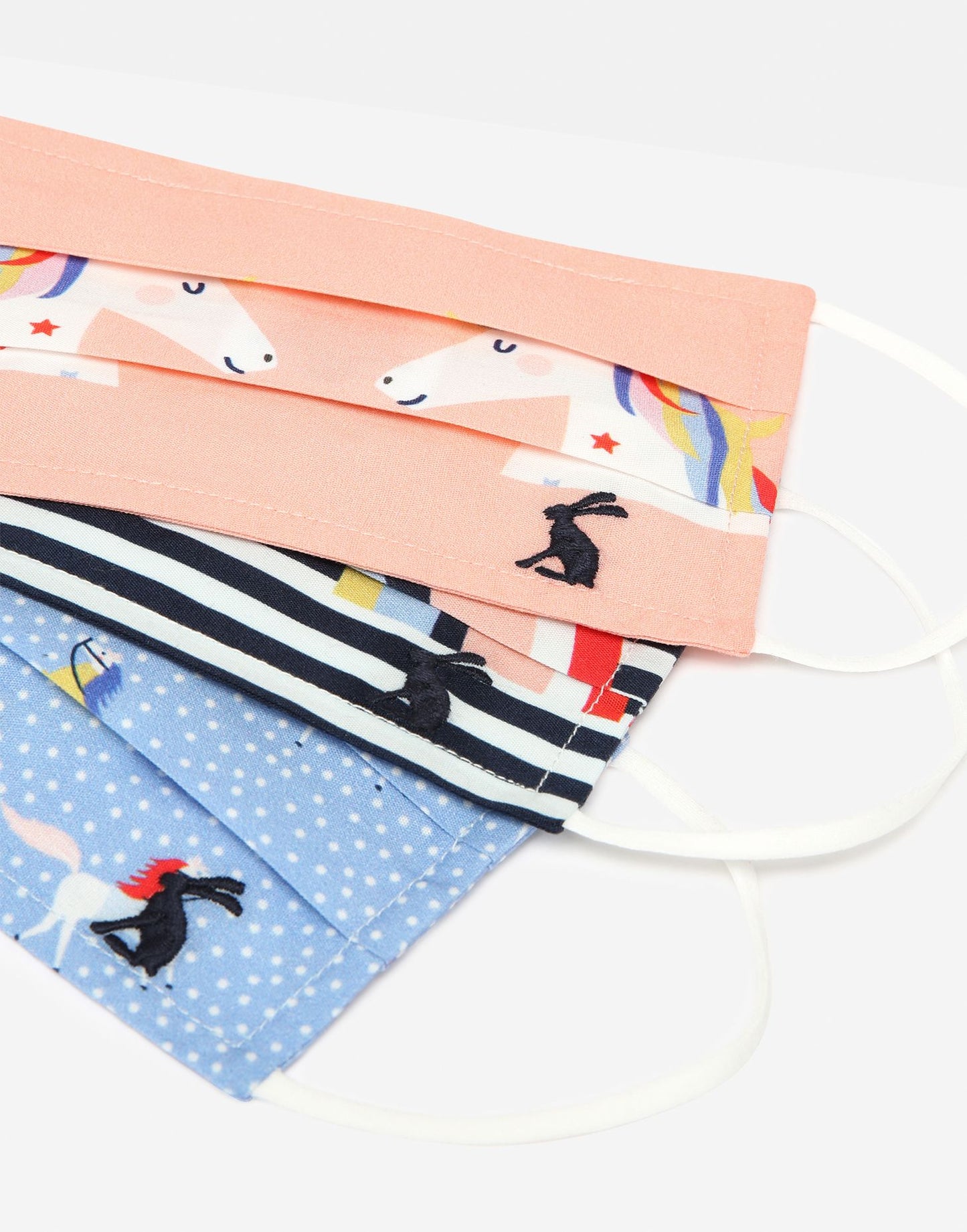 Joules Girls' Non-Medical Face Covering 3-Pack