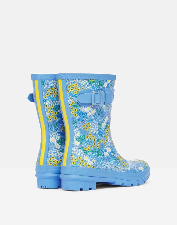 Joules Molly Mid-Height Printed Wellies