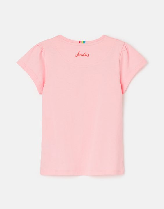 Joules Girls Cassie Patch Pocket T-Shirt