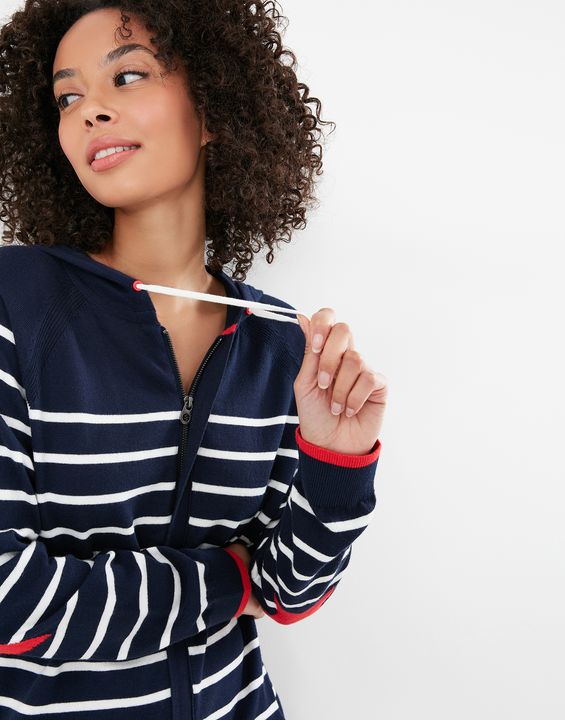 Joules Witham Striped Hoodie