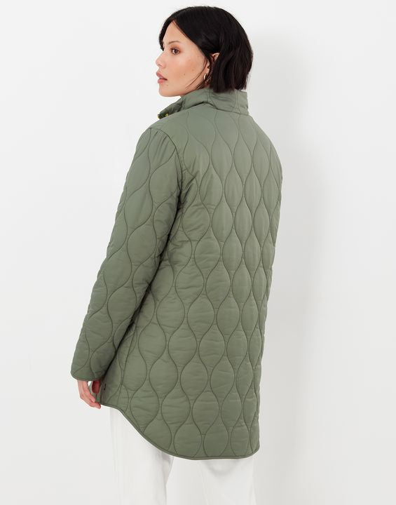Joules Rosedale Mid Length Quilted Coat