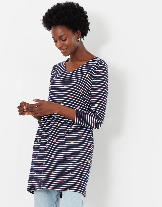 Joules Erin V Neck Jersey Tunic