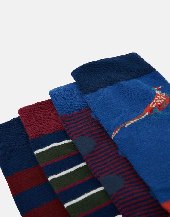 Joules Men's 12 Days Of Christmas 12 Pack Sock Gift Set