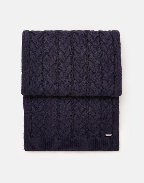 Joules Elena Cable Knit Scarf