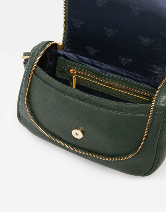 Joules Dudley Leather Cross Body Bag