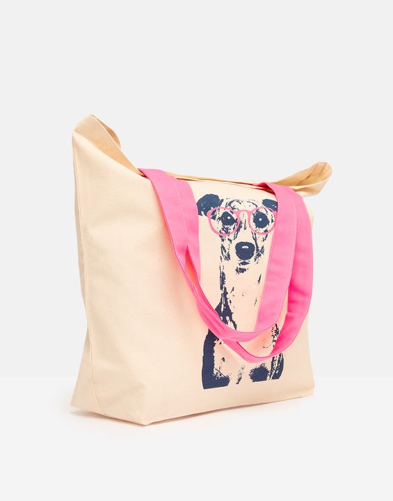 Joules Lulu Shopper Printed Tote Bag
