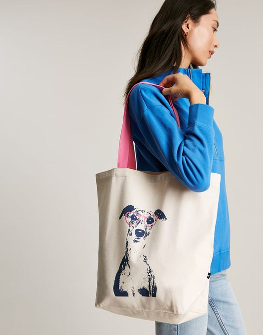 Joules Lulu Shopper Printed Tote Bag