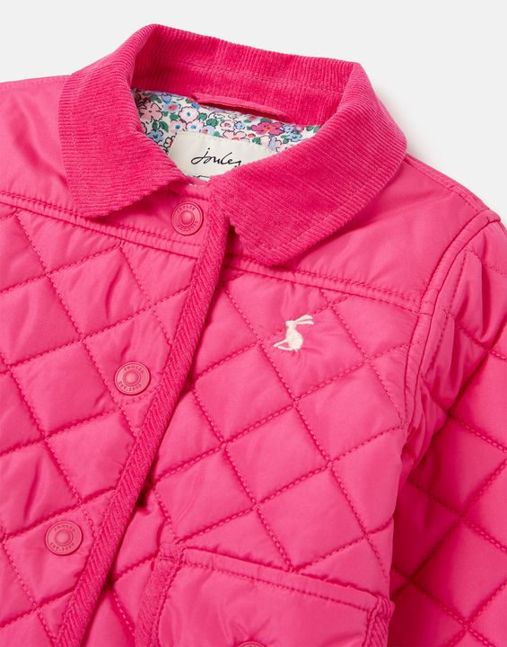 Joules Girls Mabel Quilted Coat