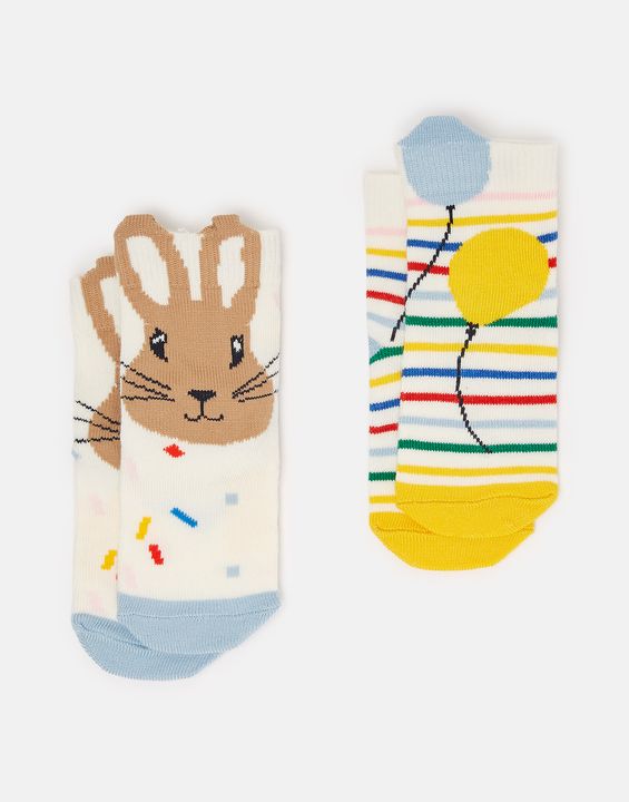 Joules Peter Rabbit Neat Feet Socks 2 Pack