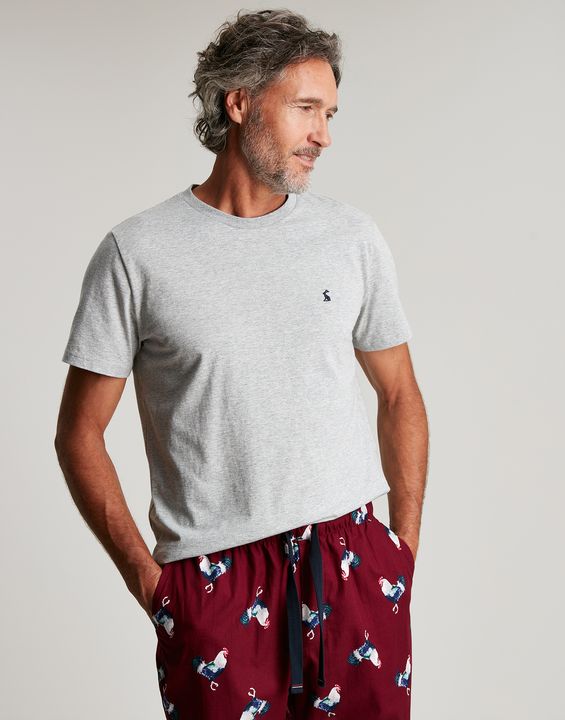 Joules Goodnight Printed Bottoms & T-Shirt Set