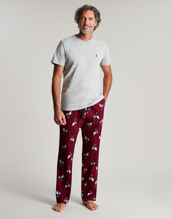 Joules Goodnight Printed Bottoms & T-Shirt Set