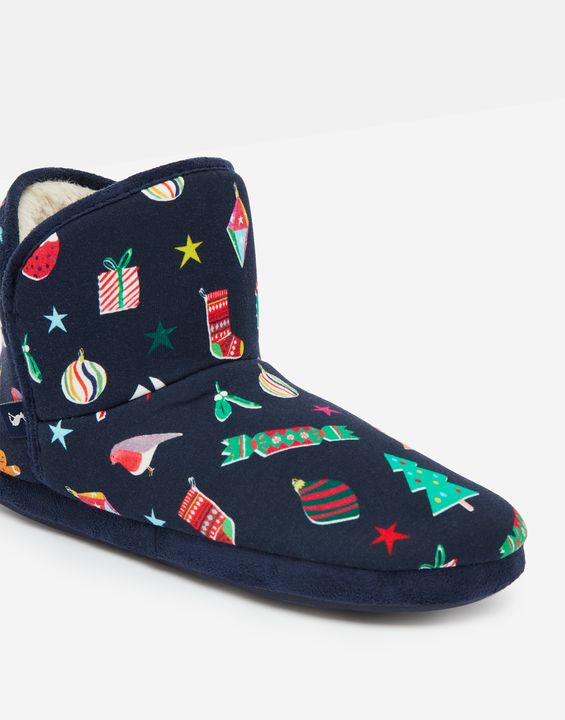 Joules Cabin Luxe Faux Fur Slipper Boots