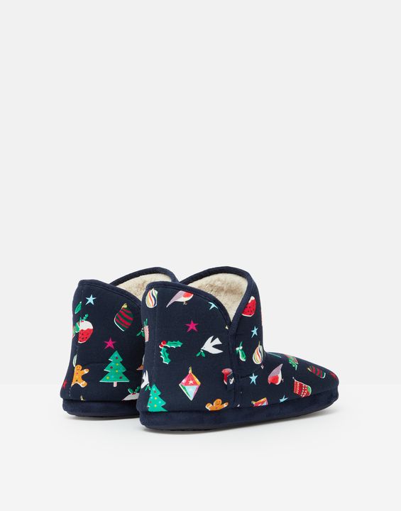 Joules Cabin Faux Fur Lined Slippers