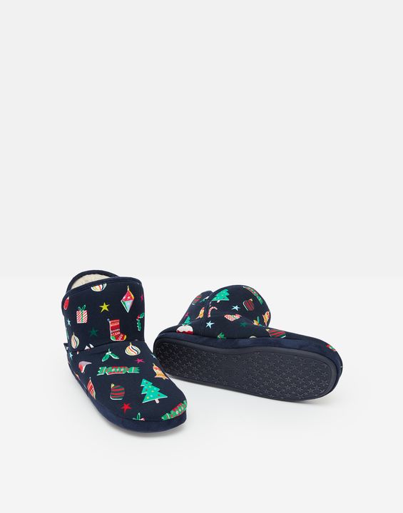 Joules Cabin Luxe Faux Fur Slipper Boots