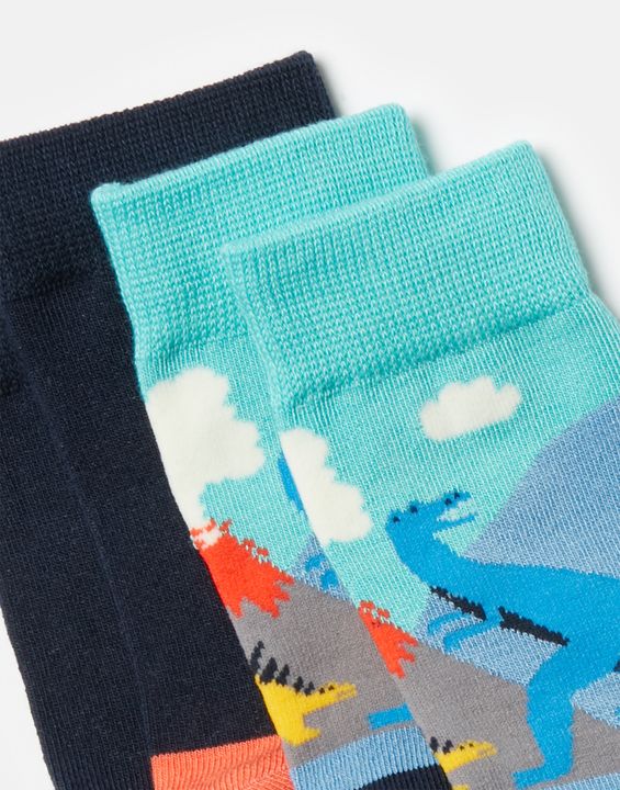 Joules Boys Brill Bamboo 2 Pack Socks