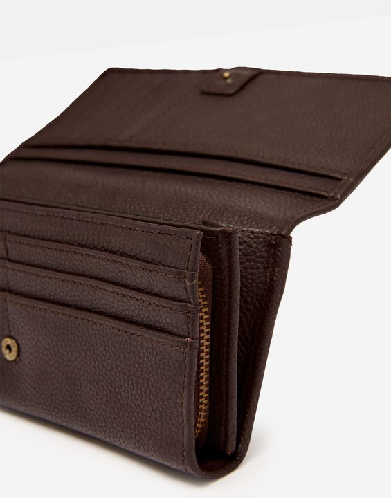 Joules Tally Envelope Leather Purse