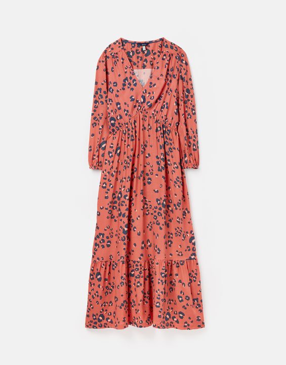 Joules Sienna V Neck Tiered Dress