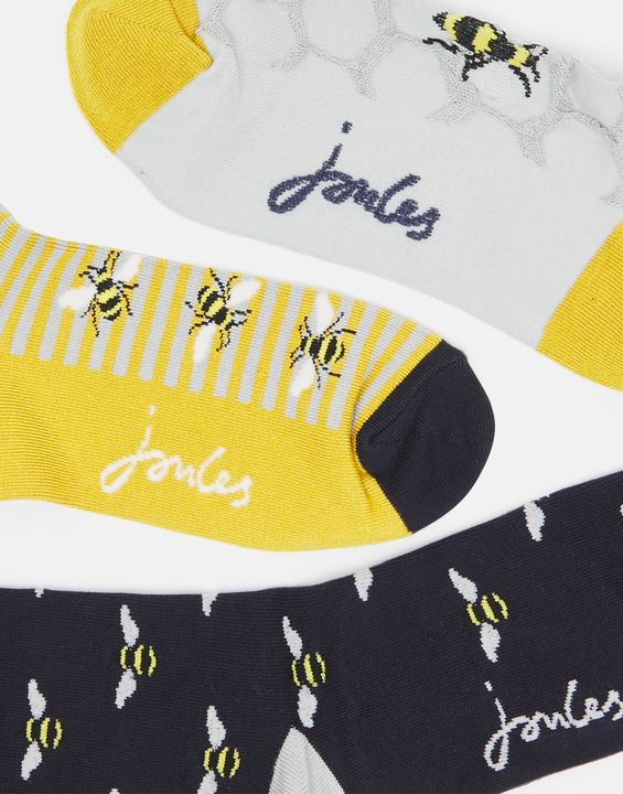 Joules Excellent Everyday Eco Vero Socks 3-Pack