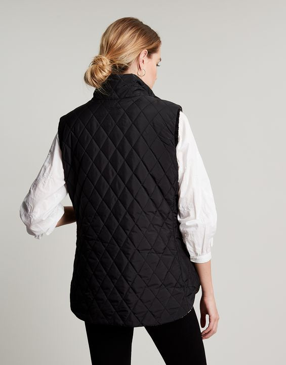 Joules Atwell Diamond Quilt Reversible Gilet