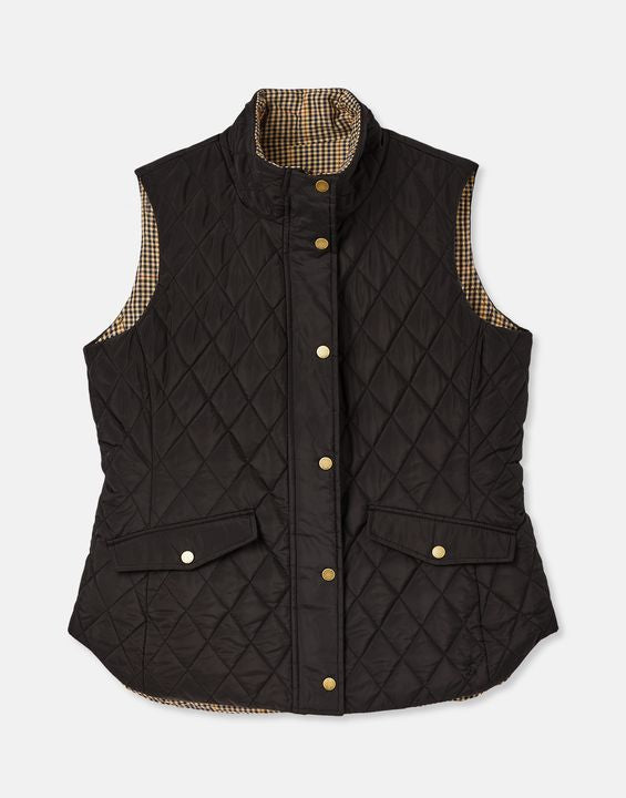 Joules Atwell Diamond Quilt Reversible Gilet