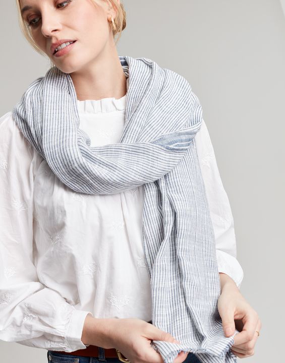 Joules Orla Lightweight Texture Scarf