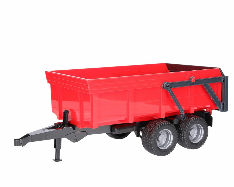 Bruder Red Tipping Trailer with Opening Tailgate