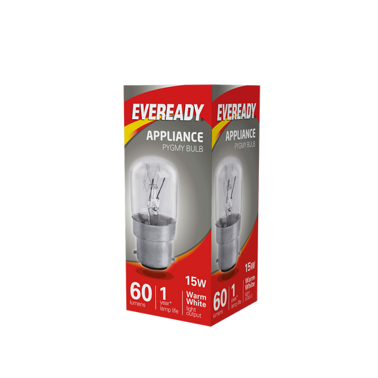 Eveready S1053 Pygmy 15W 220-240V B22 (BC) Clear