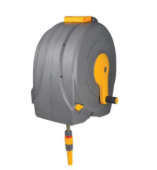 Hozelock Wall Mounted Fast Reel with 40m Hose 2496