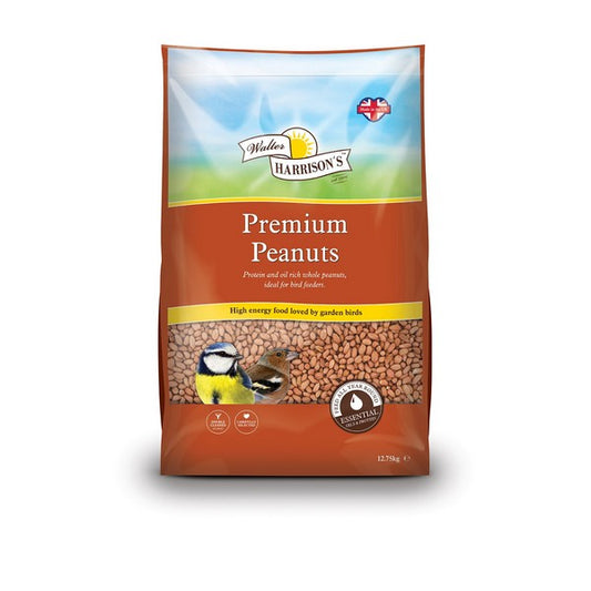 Walter Harrison's Premium Peanuts Bird Feed 12.75kg