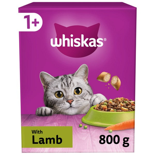 Whiskas 1+ Cat Complete Dry Food 800g