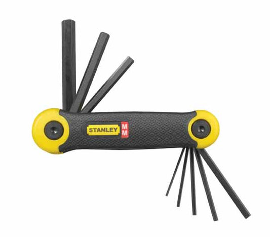Stanley 8-Piece Folding Hex Key Set 1.5mm - 8mm