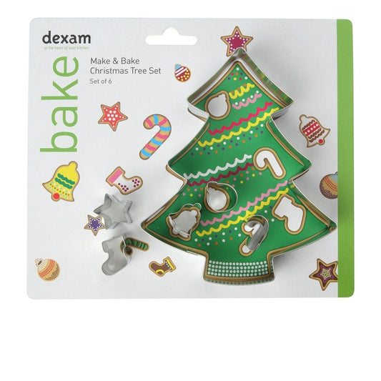 Dexam Make & Bake Christmas Tree Set