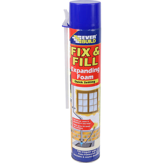 Everbuild Fix & Fill Expanding Foam 750ml