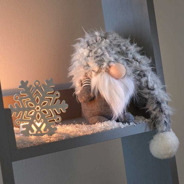 Three Kings Super-Furry Winter Wilfred Grey