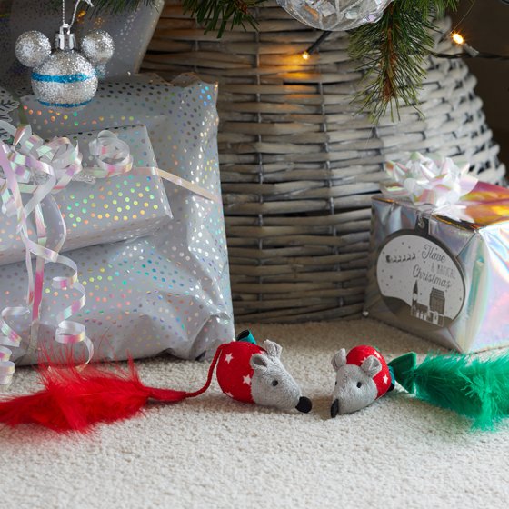 Zoon Cat Toy Nipit Catnip Christmice 2 Pack Sam Turner & Sons