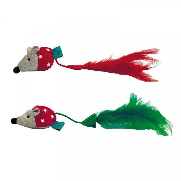 Zoon Cat Toy Nipit Catnip Christmice 2 Pack Sam Turner & Sons