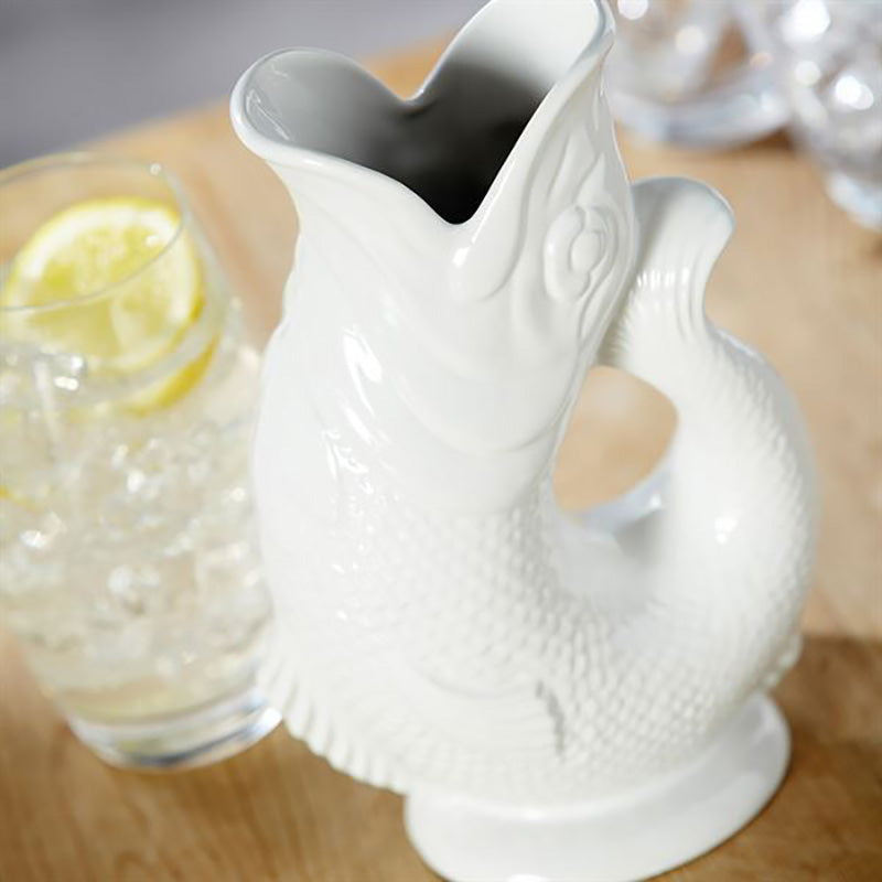 Wade Gluggle Jug Large White